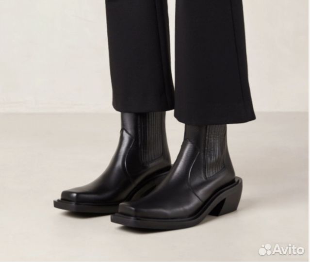 Сапоги женские натуральная кожа 36,5 Alohas