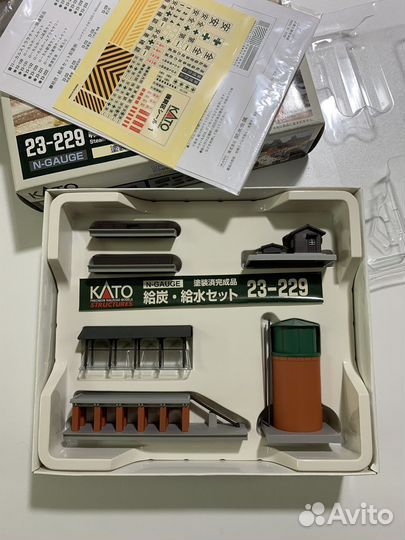 Участок обслуживания паровозов. kato N, 1/160, 9мм