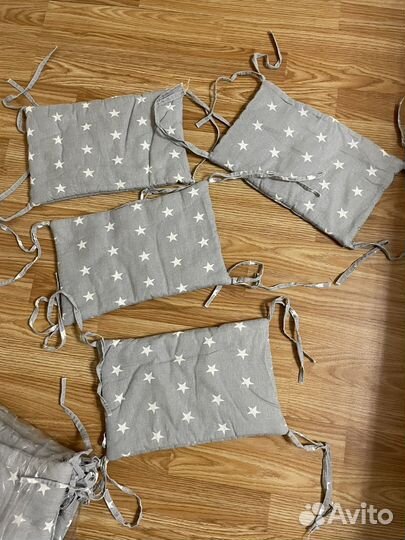 Бортики на кроватку