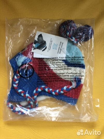 Шапка Deux par Deux зима 3/4 года, 5/6лет