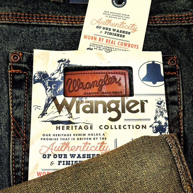 Хитяры Сезона Wrangler Texas «Ржавые» Ткань Ёлка