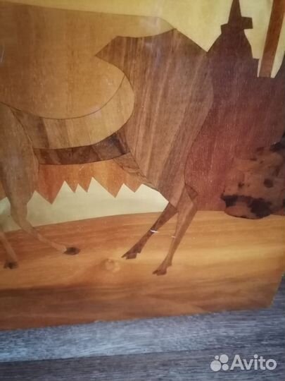 Панно из дерева СССР