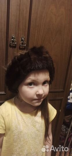 Норковая повязка на голову