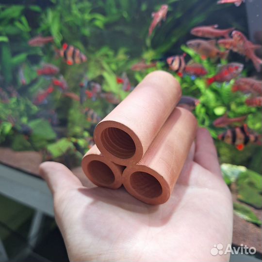 Укрытия из керамики: трубки, кольца,пирамидки,опт