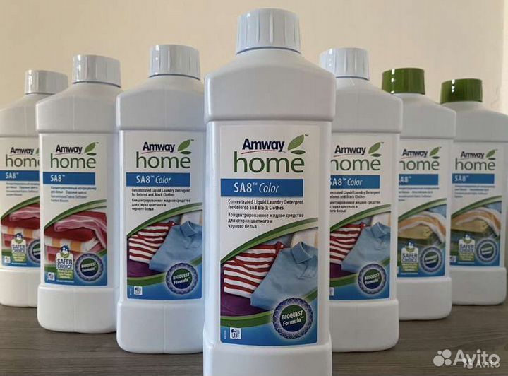 Amway Жидкий порошок для цветного и чёрного Амвей