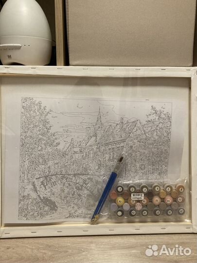 Картина по номерам 40х50 «Вечерняя Венеция»