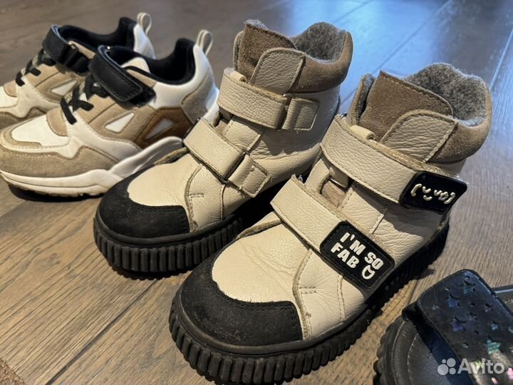 Ботинки для девочки, кроссовки, сандалии 29