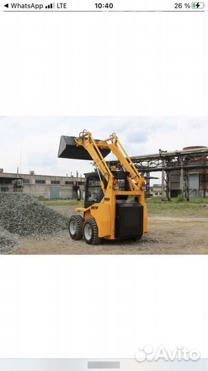 Услуги мини погрузчика bobcat