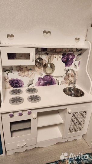 Детская деревянная кухня