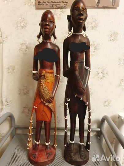 Скульптуры Африканских женщин