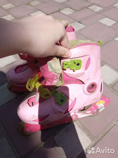 Детские ролики и защита 34-36