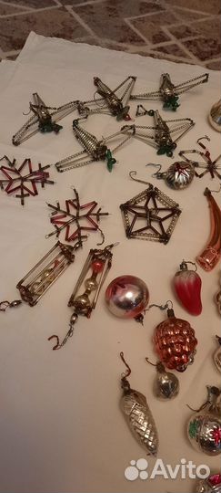 Елочные игрушки СССР