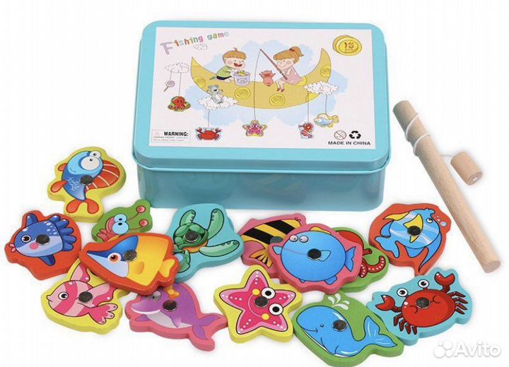 Развивающие новые деревянные игрушки ассорти