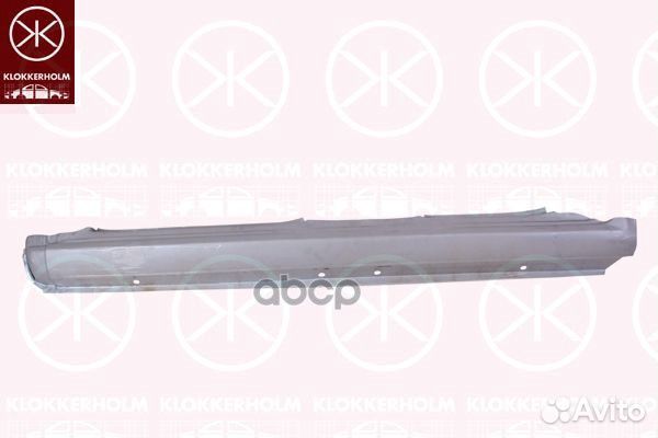 Порог кузова лев Daewoo/Chevrolet - Lacetti 05