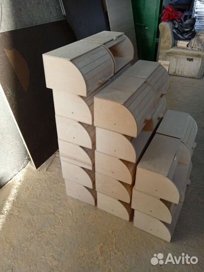 Хлебница деревянная