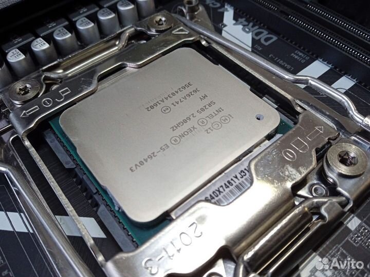 NeW ZX-X99D4M4 X99 DDR4 + 8 ядер 2640v3 2.6-3.4 GH