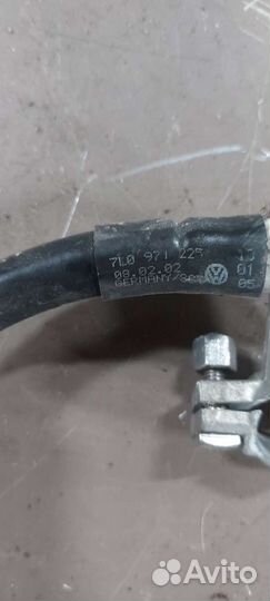 Клемма акб на Volkswagen Touareg