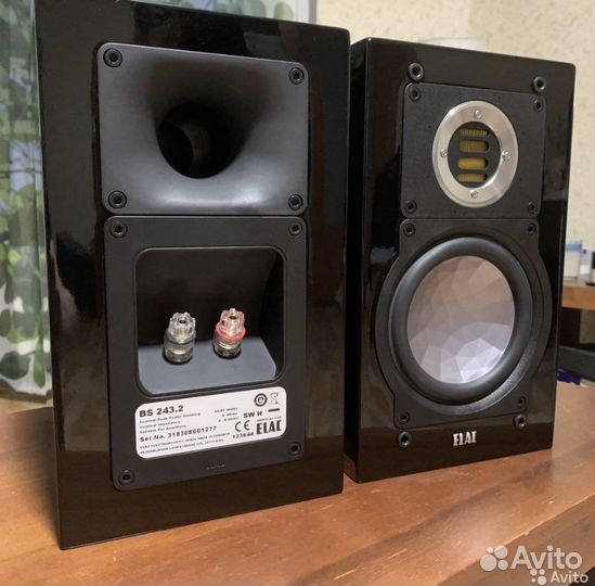 Редкие Elac BS243.2 High Gloss (Рояльный лак)