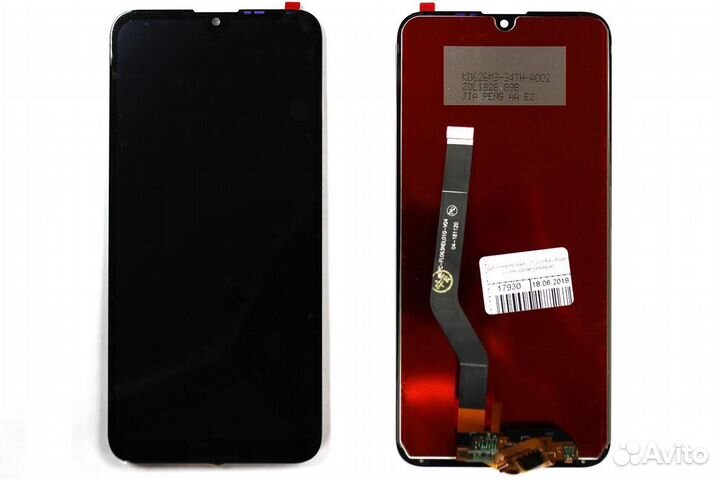 Дисплей Huawei Y7 2019 DUB-LX1 Ориг черный