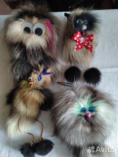 Матрешка СССР и сувениры из меха