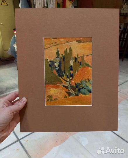 Картина маслом пейзаж в интерьер