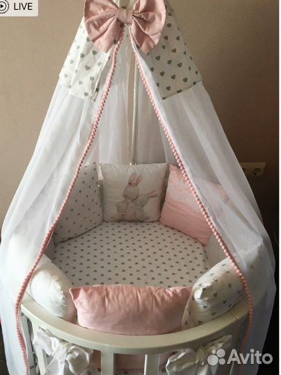 Бортики в кроватку