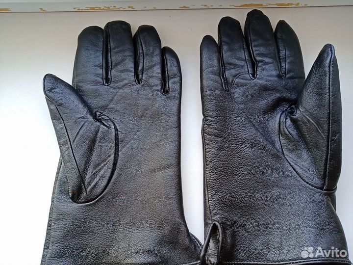 Перчатки кожаные мужские. Новые