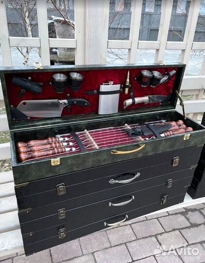 Шашлычный подарочный набор