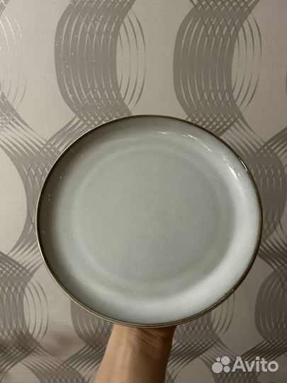 Плоская тарелка IKEA Gladelig