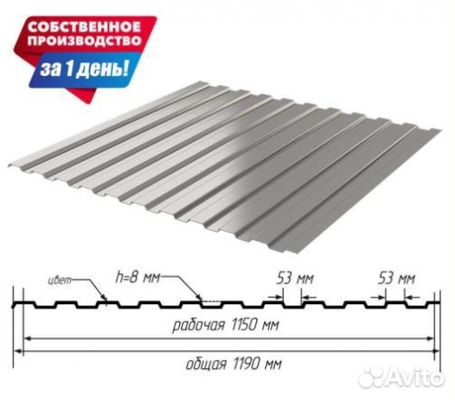 Профнастил для забора