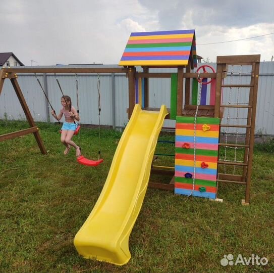 Детская площадка без заноз