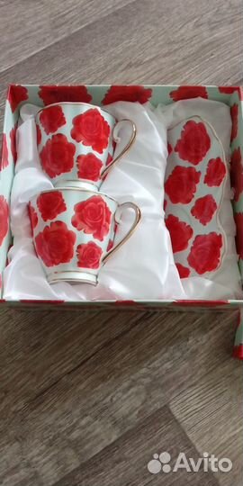 Бокал чайная пара(набор подарочный )