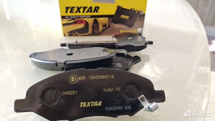 Тормозные колодки nissan tiida