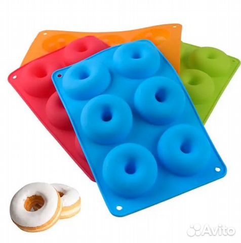 Форма для пончиков силиконовая