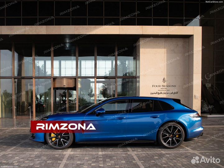 Кованые диски R21 на Porsche Taycan