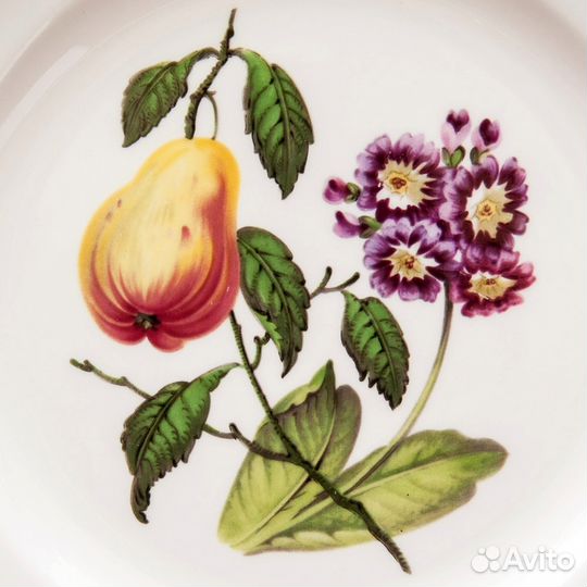Коллекционная Тарелка - Блюдо «Первоцвет и Груша»