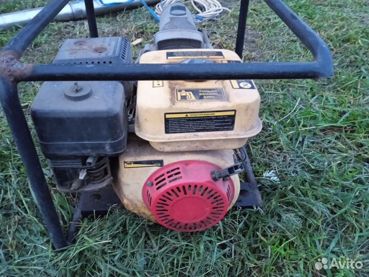 Мотопомпа для грязной воды бу