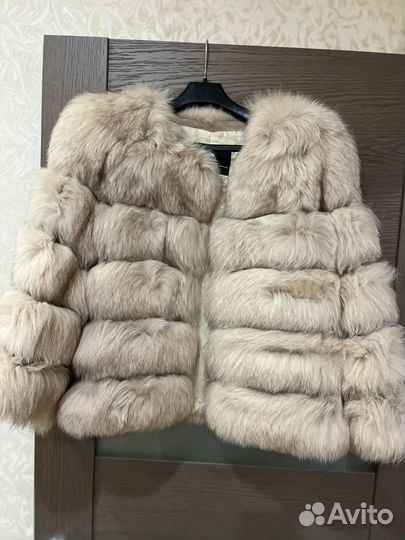 Полушубок песцовый новый