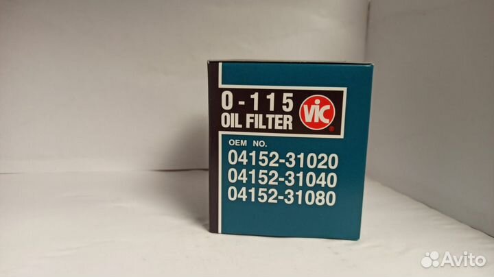 Масляный фильтр vic O 115 0415231020