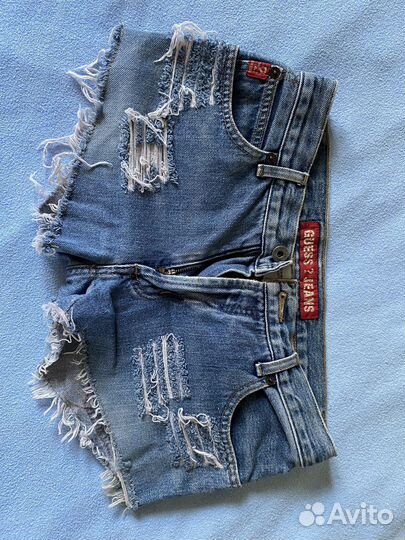 Джинсовые шорты guess