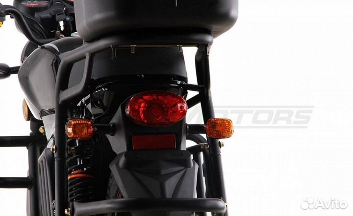 Мопед rockot alpha tourist RM50-1 (черный глянцевы