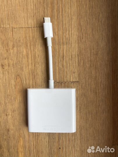 Многопортовый цифровой AV-адаптер USB-C (А1621)