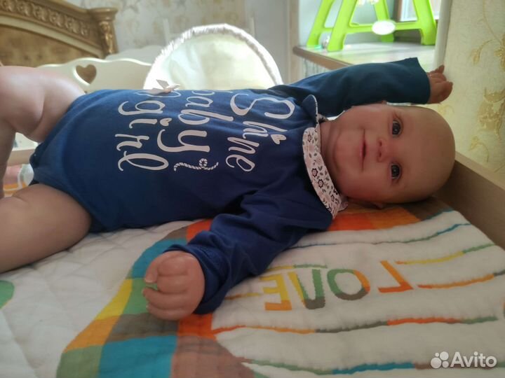 Ищет маму Реборн 60 см девочка