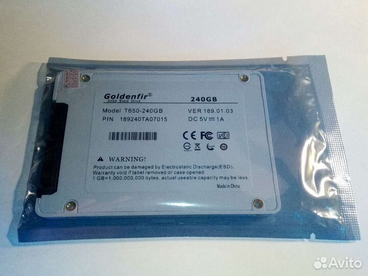 Ssd 240, 360, 480, 512 GB и 1T. Гарантия, доставка