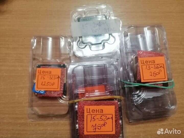 Процы для ноутбука i3, 5, A-10, 8,6