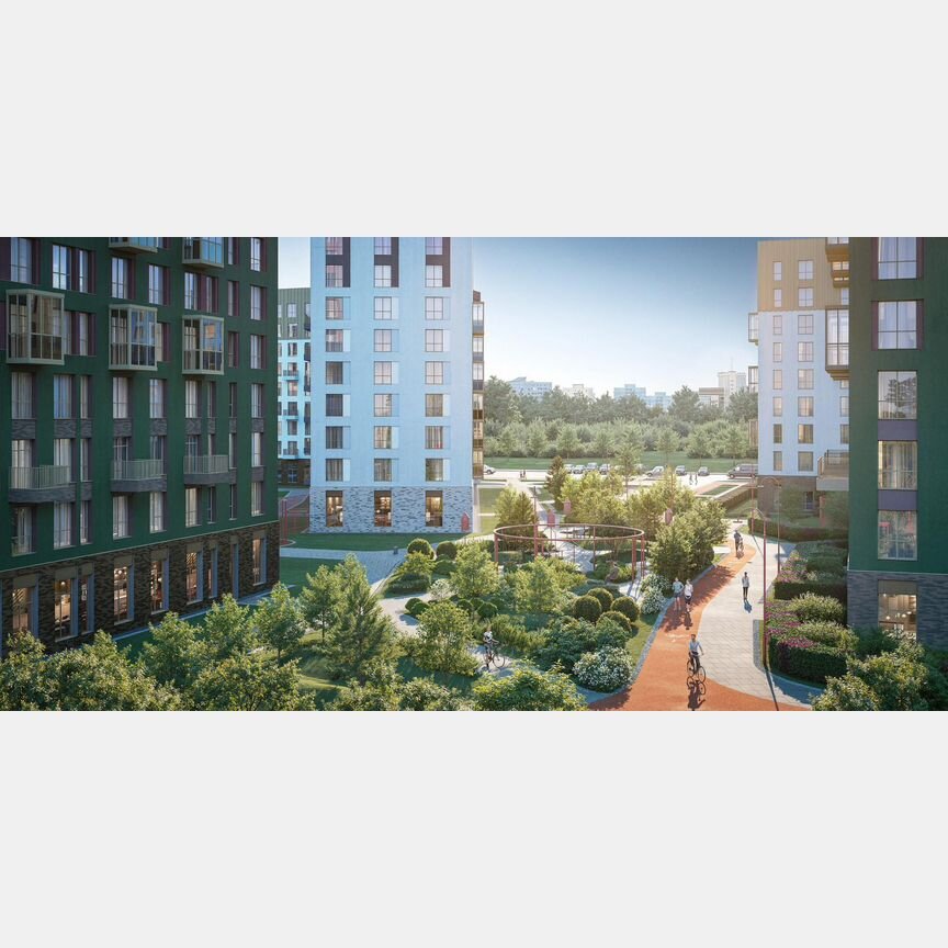 2-к. квартира, 66,4 м², 3/9 эт.