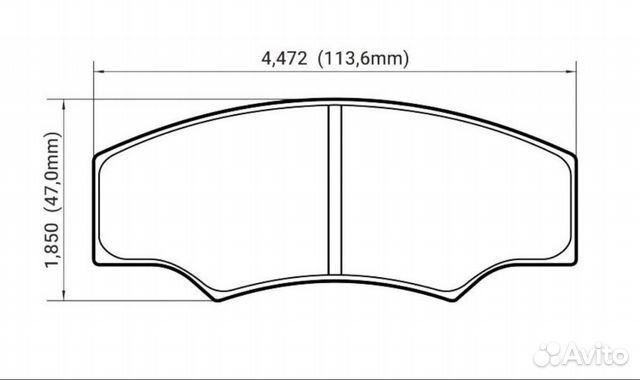 Тормозные колодки для proma суппортов