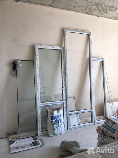 Окна лоджия новая