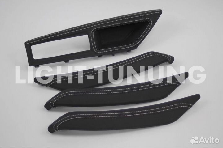 Ручки дверей Веста в коже