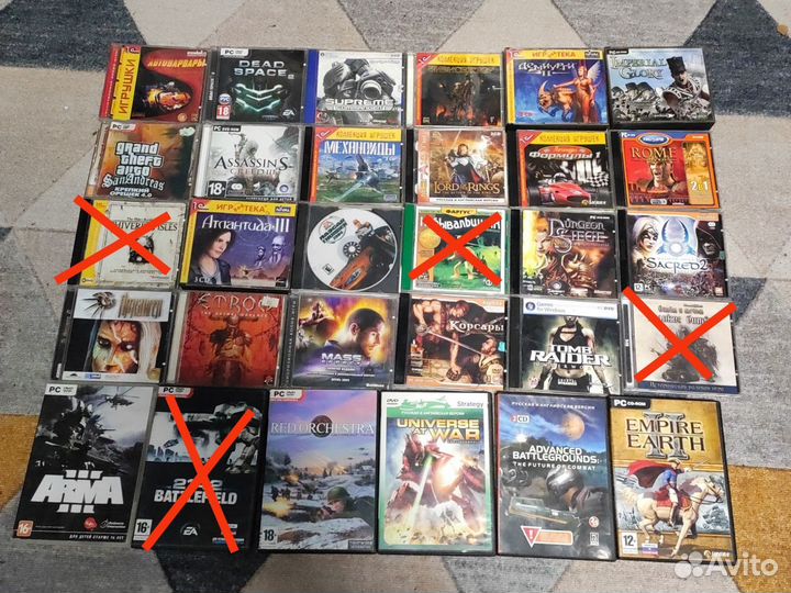 Компьютерные игры 130 штук